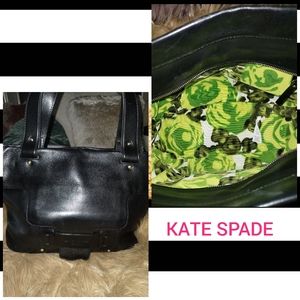 Kate Spade Black Leather Handbag